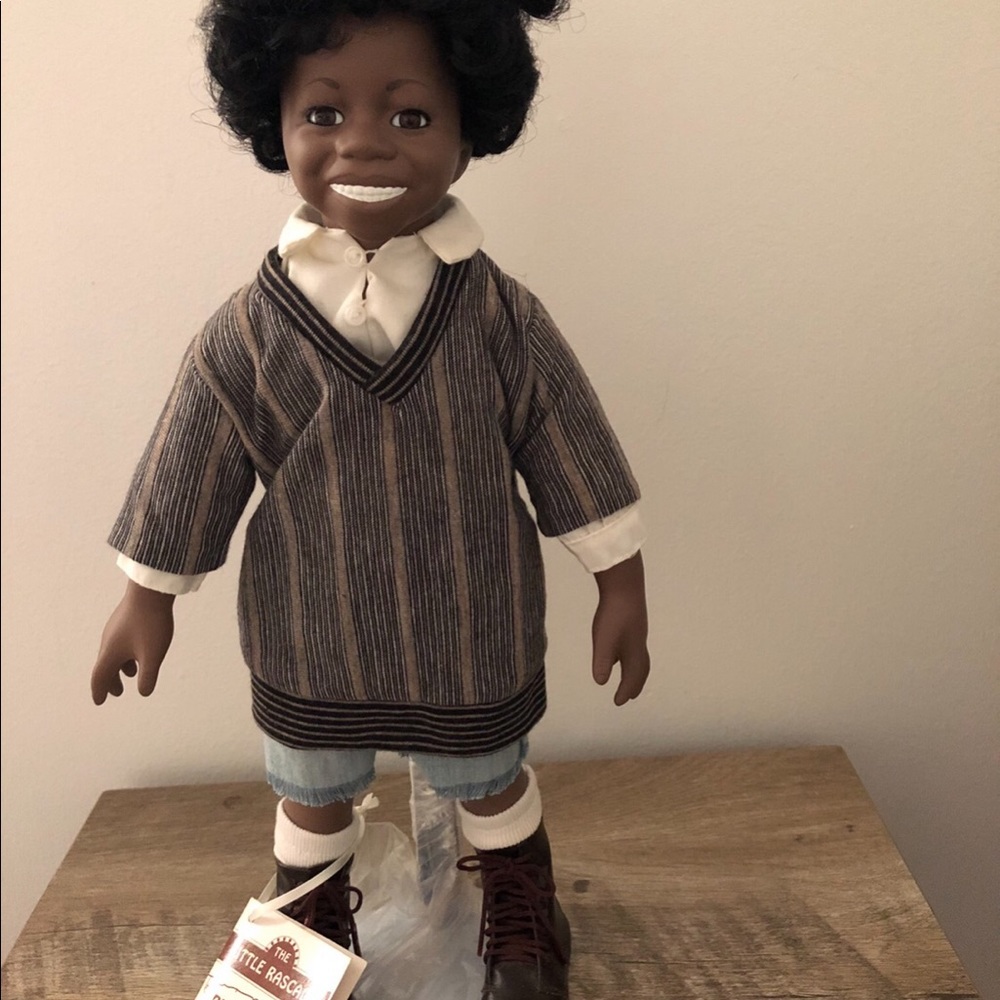 Buckwheat fine porcelain doll Hamilton Collection